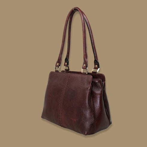 Bhavna Genuine Leather Women Bag Rank